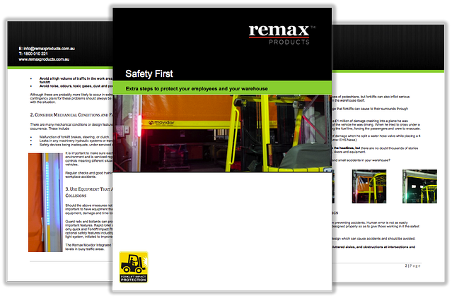 Safety First - Protect your employees and your warehouse Safety First - Protect your employees and your warehouse