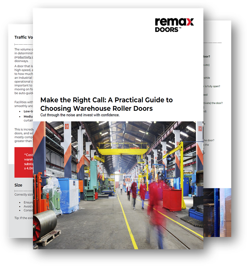 A Practcal Guide to Warehouse Roller Doors